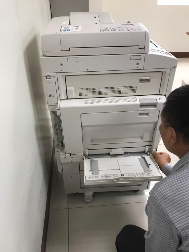 FUJI C2260 手送進紙器更換