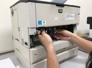 KYOCERA FS-6975 更換進紙組