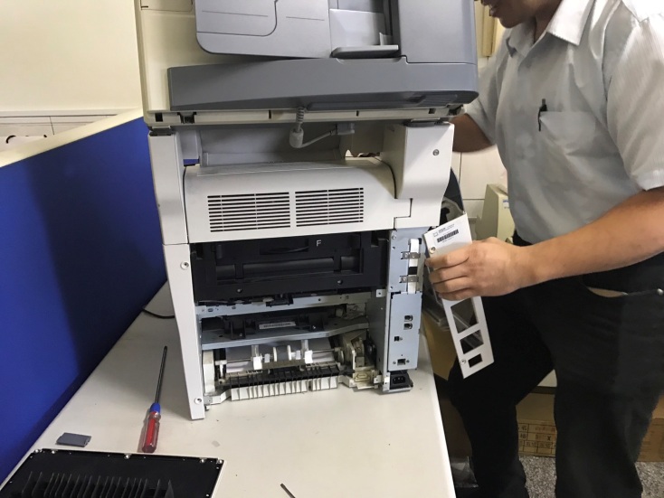 EPSON C1100 更換進紙組