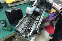 泓統資訊-HP DJ-130繪圖機更換皮帶馬達