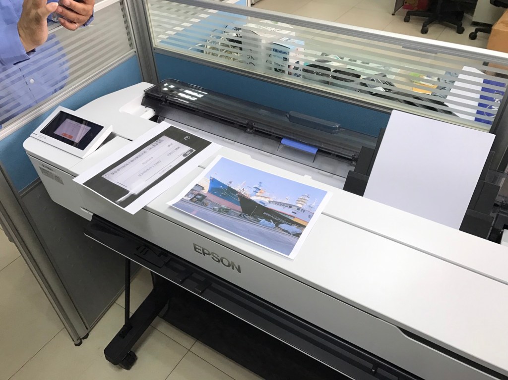 泓統資訊-EPSON SureColor SC-T5130 繪圖機安裝
